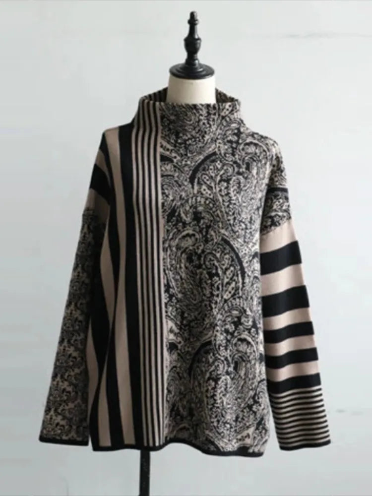 NastyENF Uncommon Striped Knit Two Piece Skirt Set