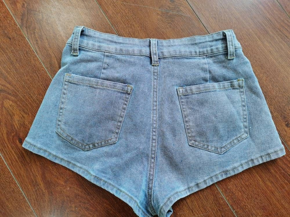 NastyENF Provoked Jean Jacket + Short Set