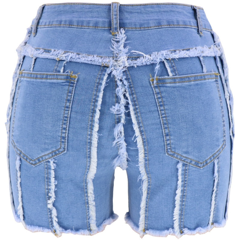NastyENF Straightforward Casual Jean Two Piece Set