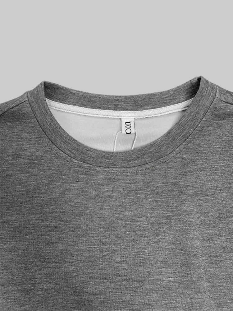 NastyENF No Sweat Stylish Sweatshirt with Belt Buckle Detail