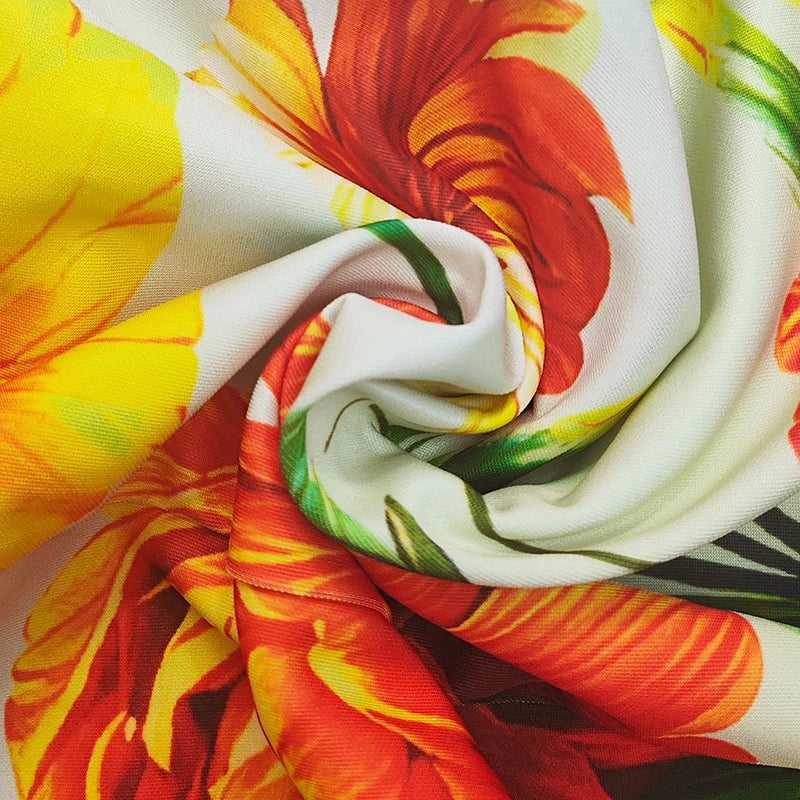 NastyENF Up and Coming Sexy Floral Print Two Piece Set with Lantern Sleeve