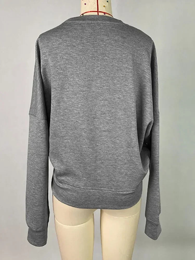NastyENF No Sweat Stylish Sweatshirt with Belt Buckle Detail