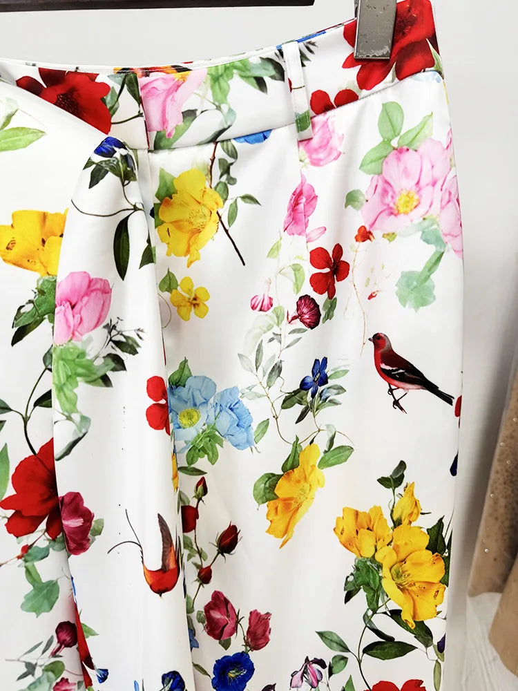 NastyENF Ingrown Luxury Printed Blazer Pantsuit